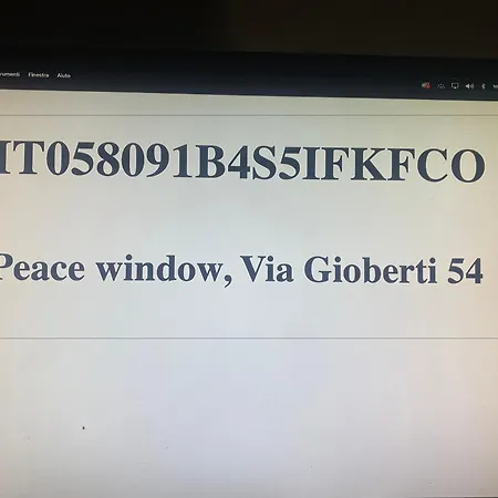Peace Window Roma Apartment Exterior photo